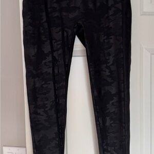 SPANX Black Camo Leggings